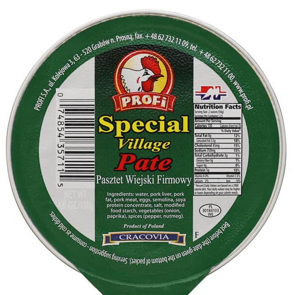 Canned Pate Firmoviy Special Village – 4.59 oz (130gr)